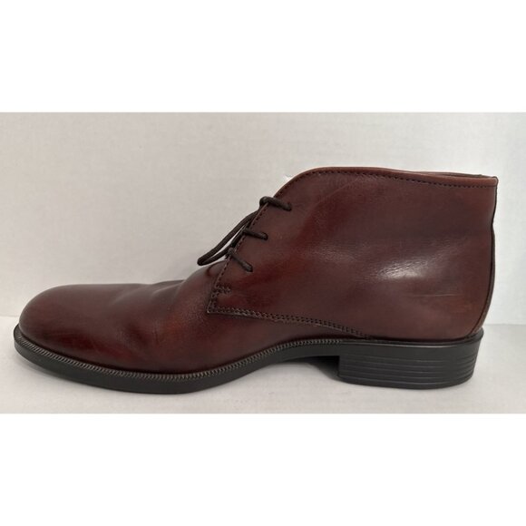 ECCO Chukka Boots Shoes‎ EU 46 US 12/12.5 Cognac Brown Leather Ankle Lace Up main image 8